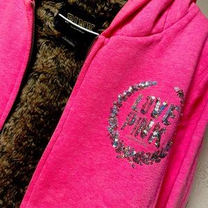 Victoria secret pink coat!